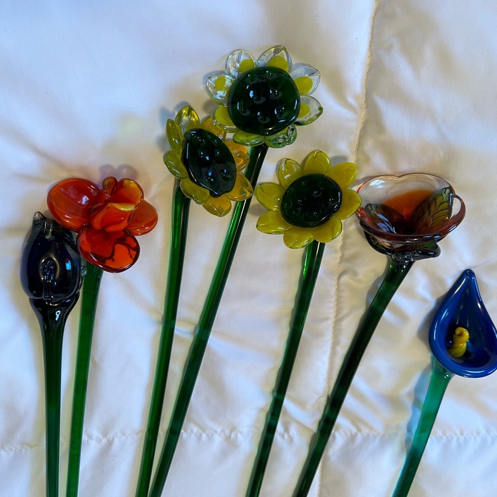 Glass flowers